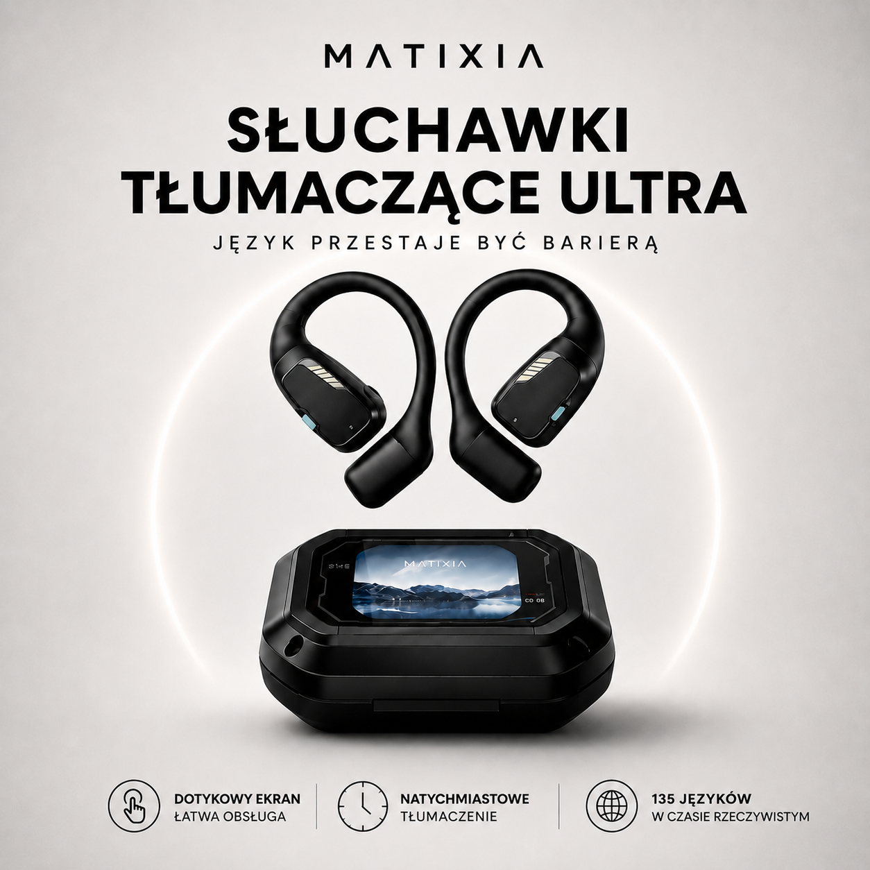 Matixia™ Słuchawki Tłumaczące Ultra
